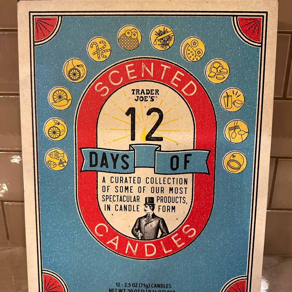 Trader Joe's 12 Days of Scented Candles